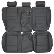 2002-2007 Volkswagen Touareg Custom Real Leather Seat Covers (Rear)
