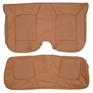 1971-1973 Ford Pinto Custom Real Leather Seat Covers (Rear)
