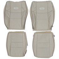 2011-2021 Jeep Grand Cherokee Overland Custom Real Leather Seat Covers (Front)