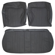 1968-1972 Chevrolet El Camino Custom Real Leather Seat Covers (Front)