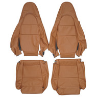 2013-2016 Leather Seat Covers For Porsche 981 Boxster Cayman Automobile (Front)