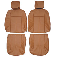 1995-2002 Mercedes Benz W210 E320 Custom Real Leather Seat Covers (Front)