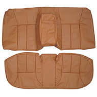 1995-2002 Mercedes Benz W210 E320 Custom Real Leather Seat Covers (Rear)