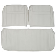 1967 Ford Galaxie 500 2-Door Hardtop Custom Real Leather Seat Covers (Front)