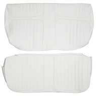 1970-1972 Oldsmobile Cutlass Supreme Convertible Custom Real Leather Seat Covers (Rear)