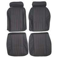 1981-1988 Chevrolet  Monte Carlo SS Custom Real Leather Seat Covers (Front)