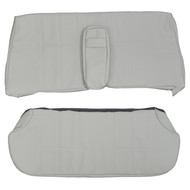 1981-1988 Volvo 240 DL Custom Real Leather Seat Covers (Rear)