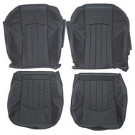 2003-2006 Mercedes Benz C209 CLK Coupe Custom Real Leather Seat Covers (Front)