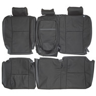 2007-2013 Toyota Tundra SR5 Custom Real Leather Seat Covers (Rear)