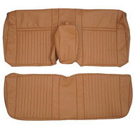 1967 Lincoln Continental Custom Real Leather Seat Covers (Rear)