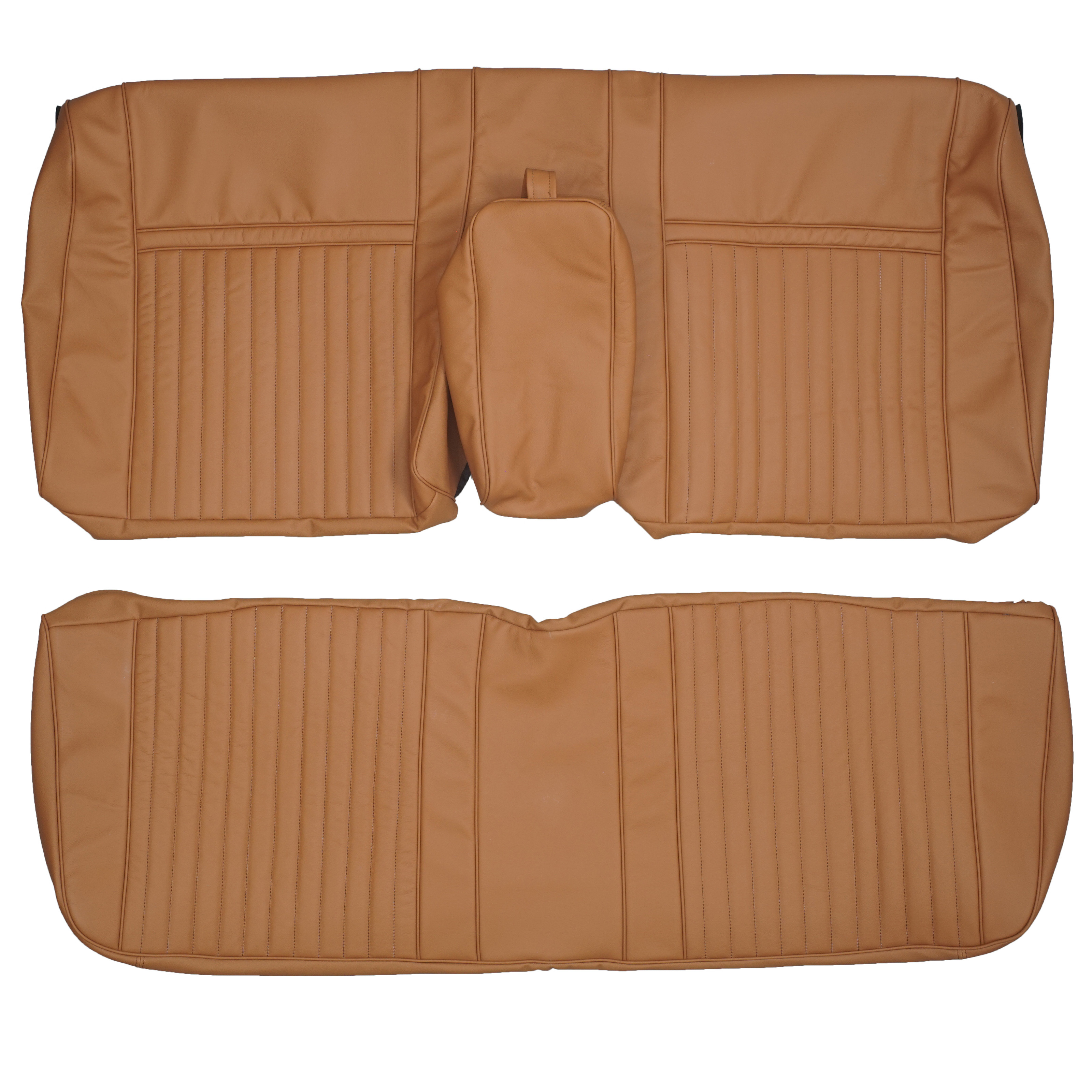 1967 Lincoln Continental Custom Real Leather Seat Covers (Rear