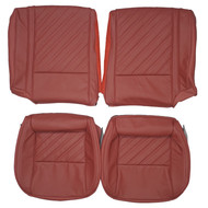 1987 Chevrolet Camaro IROC-Z Custom Real Leather Seat Covers (Rear)