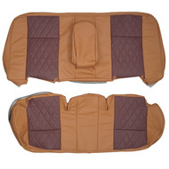 2003-2011 Mercury Grand Marquis Custom Real Leather Seat Covers (Rear)