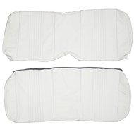 1963 Ford Thunderbird T-Bird Custom Real Leather Seat Covers (Rear)