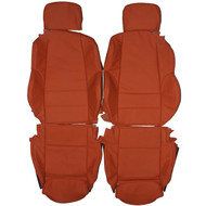1998-2004 BMW E46 M3 Convertible Sport Custom Real Leather Seat Covers (Front)