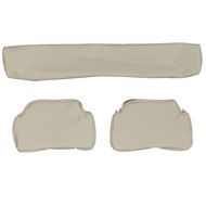 1995-2000 Toyota Tacoma Extended Cab Custom Real Leather Seat Covers (Rear)