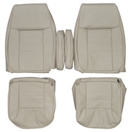 2000-2008 Ford E-250 E-350 Econoline Van Custom Real Leather Seat Covers (Front)