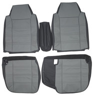1988-1993 Chevrolet S10 Blazer Extended Cab 60/40 Custom Real Leather Seat Covers (Front)