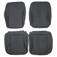 1966 Pontiac GTO Custom Real Leather Seat Covers (Front)