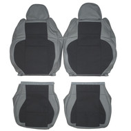 2006 Dodge Ram SRT-10 Custom Real Leather Seat Covers (Front)