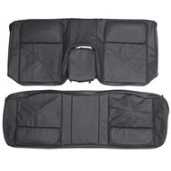 1969-1971 Lincoln Mark iii Highback Custom Real Leather Seat Covers (Rear)
