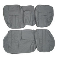 1996-1998 Range Rover Custom Real Leather Seat Covers (Rear)