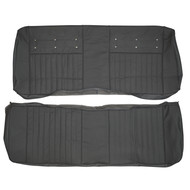 1965 Ford Galaxie 500 2-Door Hardtop Custom Real Leather Seat Covers (Rear)