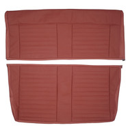 1949-1952 Chevrolet Styleline Deluxe Coupe Custom Real Leather Seat Covers (Rear)