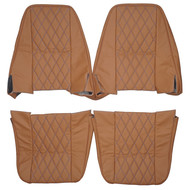 1962-1973 Lotus Elan S1 S2 S3 S4 Sprint Low-Back Custom Real Leather Seat Covers (Front)