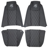 1962-1973 Lotus Elan S1 S2 S3 S4 Sprint High-Back Custom Real Leather Seat Covers (Front)