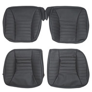 1970-1972 Fiat Dino Coupe Custom Real Leather Seat Covers (Rear)