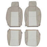 2006-2010 Ford Explorer Custom Real Leather Seat Covers (Front)