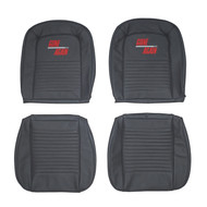 1967 Ford Mustang Custom Real Leather Seat Covers (Front)