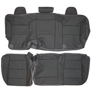 2022-2026 Chevrolet Silverado 1500 Custom Real Leather Seat Covers (Rear)