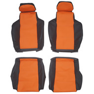 1988-1991 Honda Prelude Custom Real Leather Seat Covers (Front)