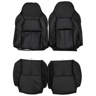 1994-1996 Chevrolet Corvette C4 Standard Custom Real Leather Seat Covers (Front)