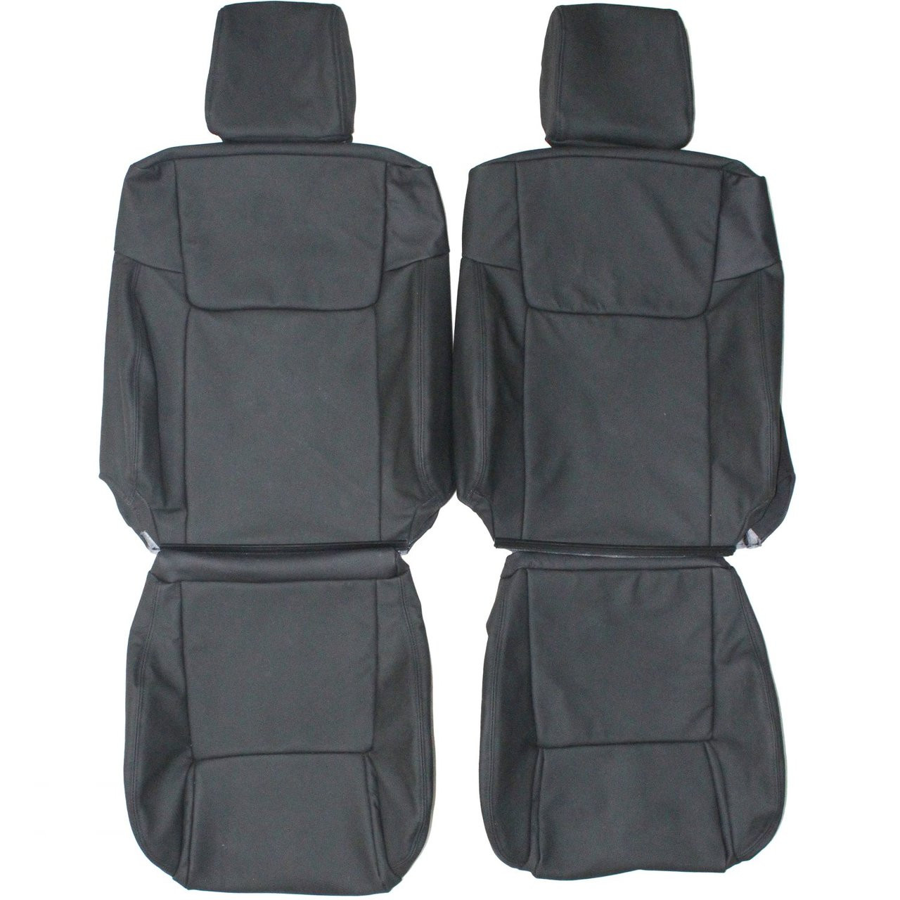 2006-2010 Jeep Commander Custom Real Leather Seat Covers (Front) - Lseat.com