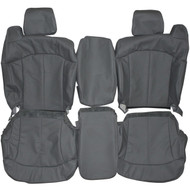 1998-2002 Chevrolet 1500 2500 Custom Real Leather Seat Covers (Front)
