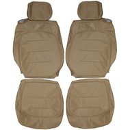2000-2005 Cadillac de Ville Custom Real Leather Seat Covers (Front)