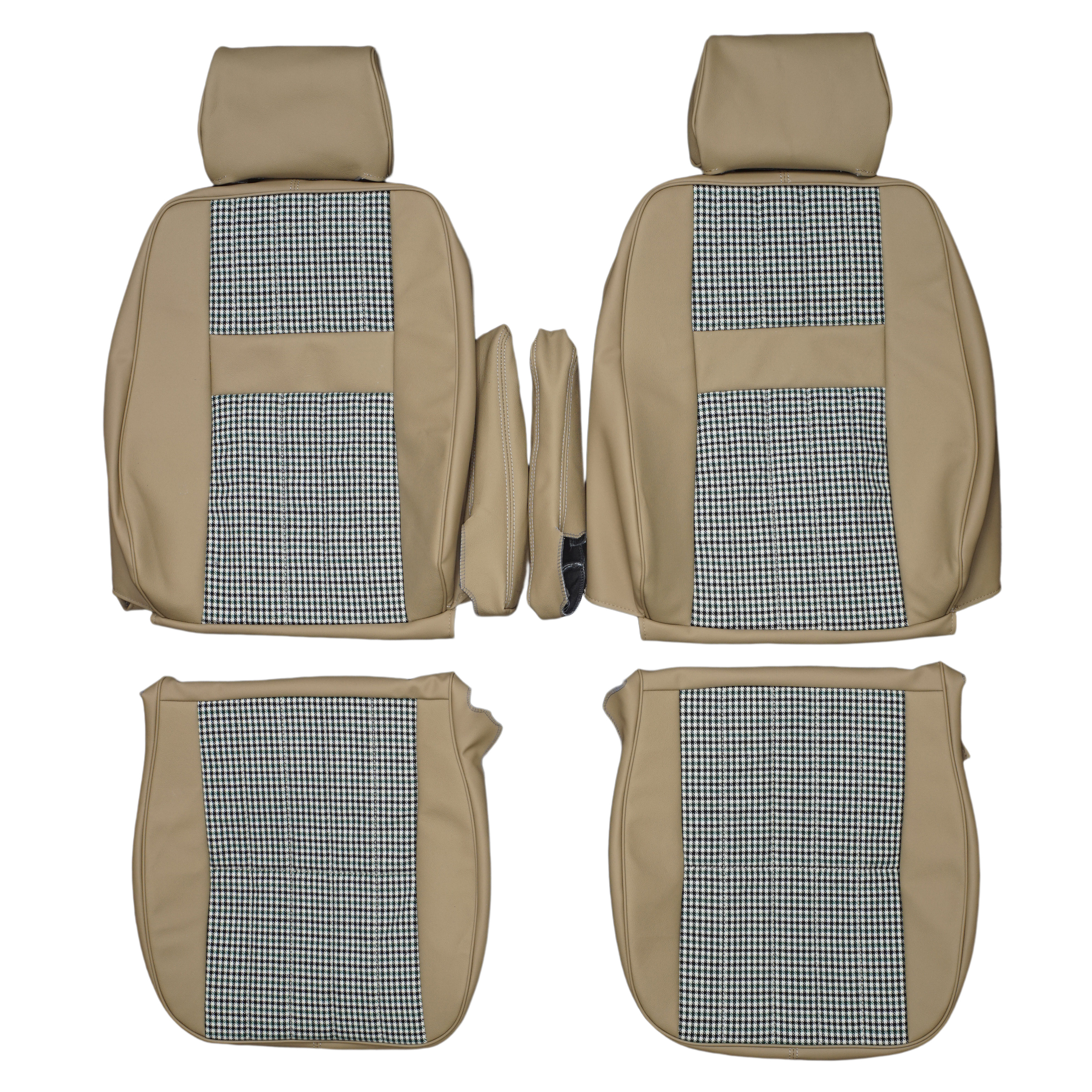 1997-2002 Range Rover Custom Real Leather Seat Covers (Front) - Lseat.com