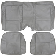 1979-1981 Chevrolet Camaro Custom Real Leather Seat Covers (Rear)