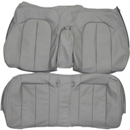 1996-2003 Mercedes CLK430 Custom Real Leather Seat Covers (Rear)