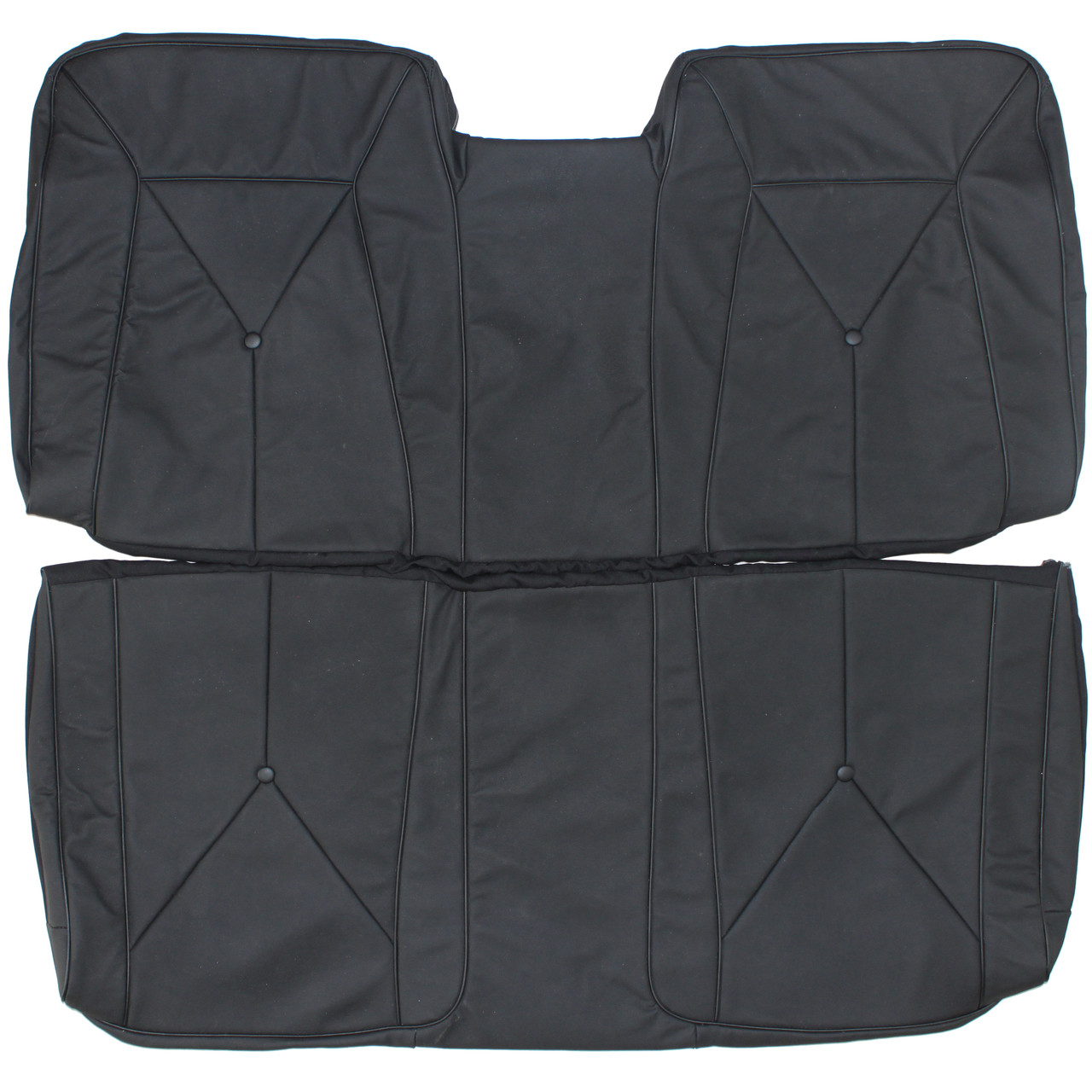 1965 Cadillac DeVille Custom Real Leather Seat Covers (Rear