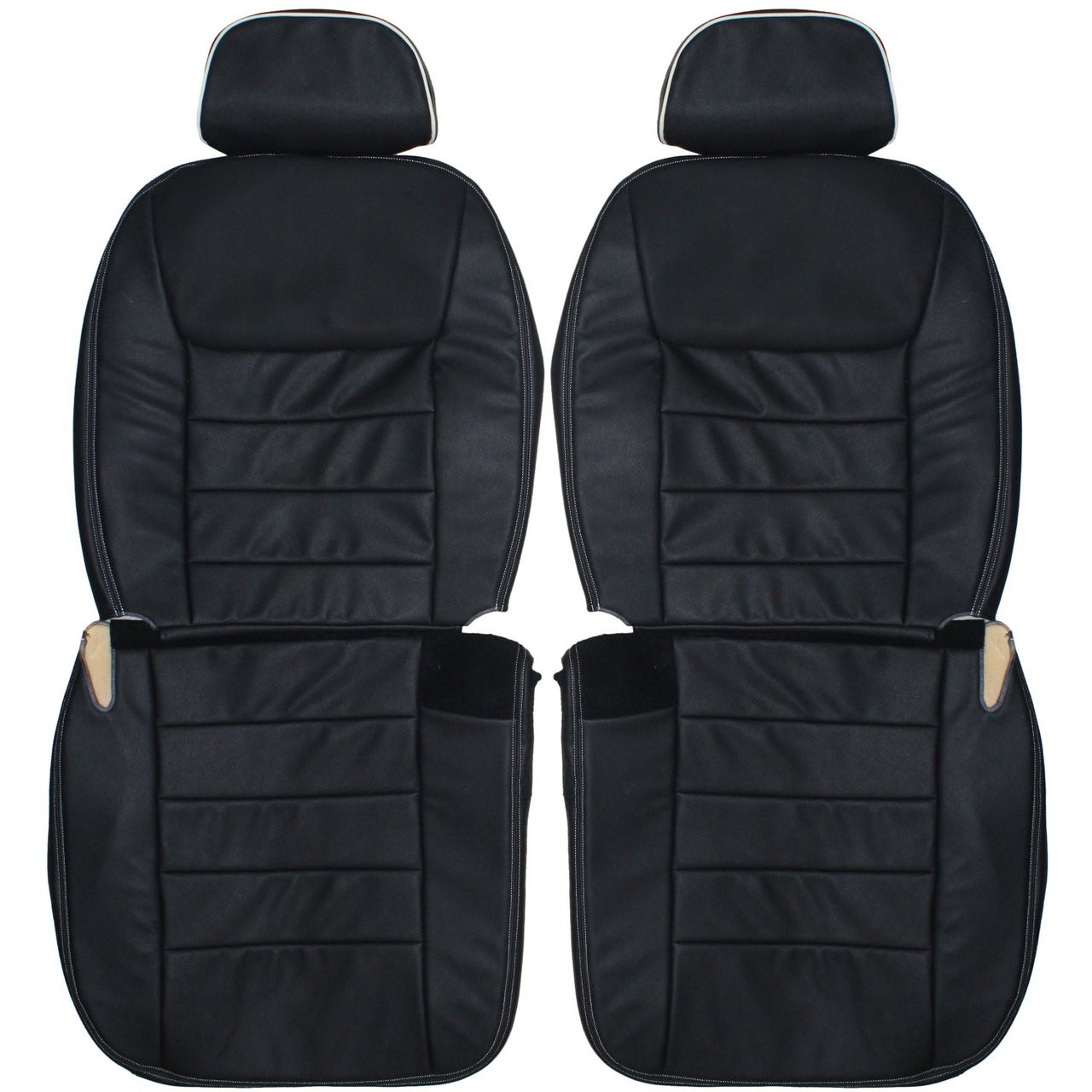 1998-2002 Lincoln Town Car Custom Real Leather Seat Covers (Front