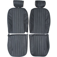 1967-1974 Jaguar XKE Roadster Custom Real Leather Seat Covers (Front)