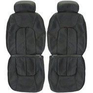 1996-2001 Oldsmobile Bravada Custom Real Leather Seat Covers (Front)
