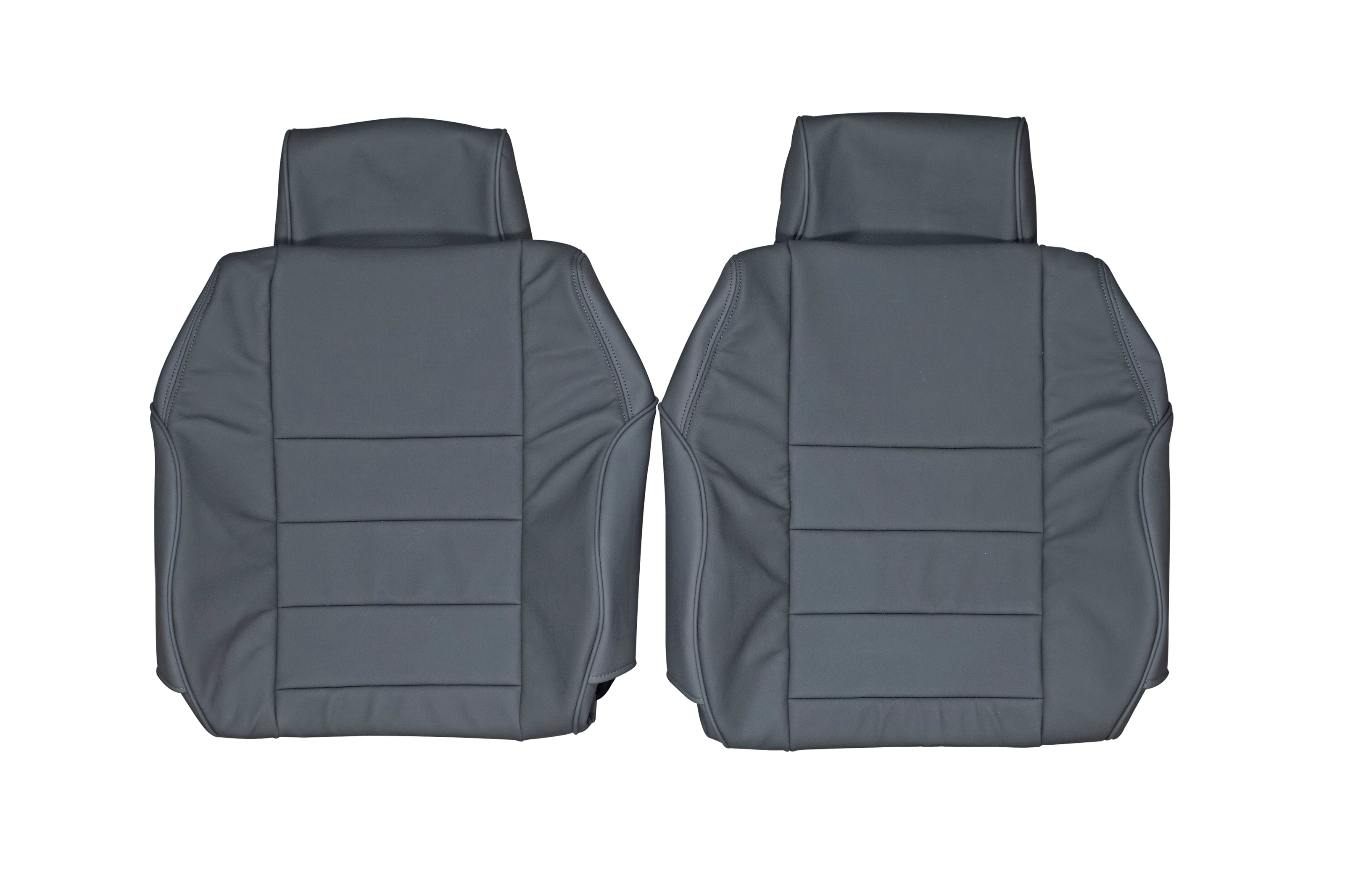 Fundas De Cuero Sintético A Medida Para Asientos Delanteros De Toyota Land Cruiser 1991-1997, IGGEE
