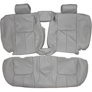 1998-2004 Cadillac Seville STS Custom Real Leather Seat Covers (Rear)