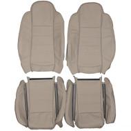 1995-1996 Jaguar XJS Custom Real Leather Seat Covers (Front)