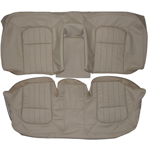 19951997 Jaguar XJ6 Custom Real Leather Seat Covers (Rear)